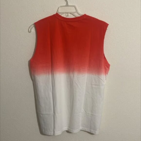 RAW GEAR Men's Two-Tone Cotton Tank Top Size M - Picture 2 of 5
